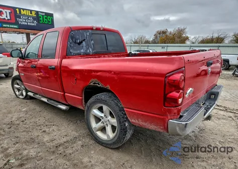 2008 Dodge Ram 1500 St из США, поврежденный, VIN 1D7HA18218J134670